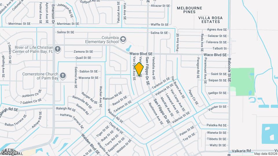 1410 Vander Ave SE Map and Location Details