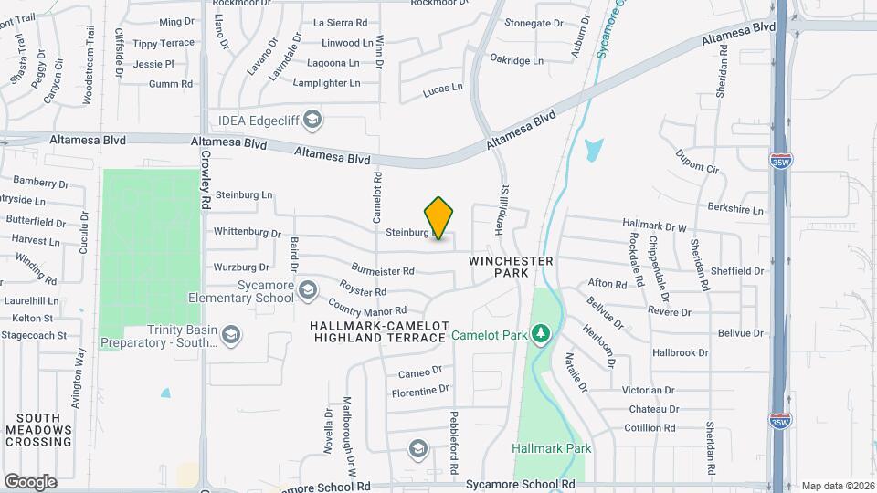 1232 Whittenburg Dr Map and Location Details