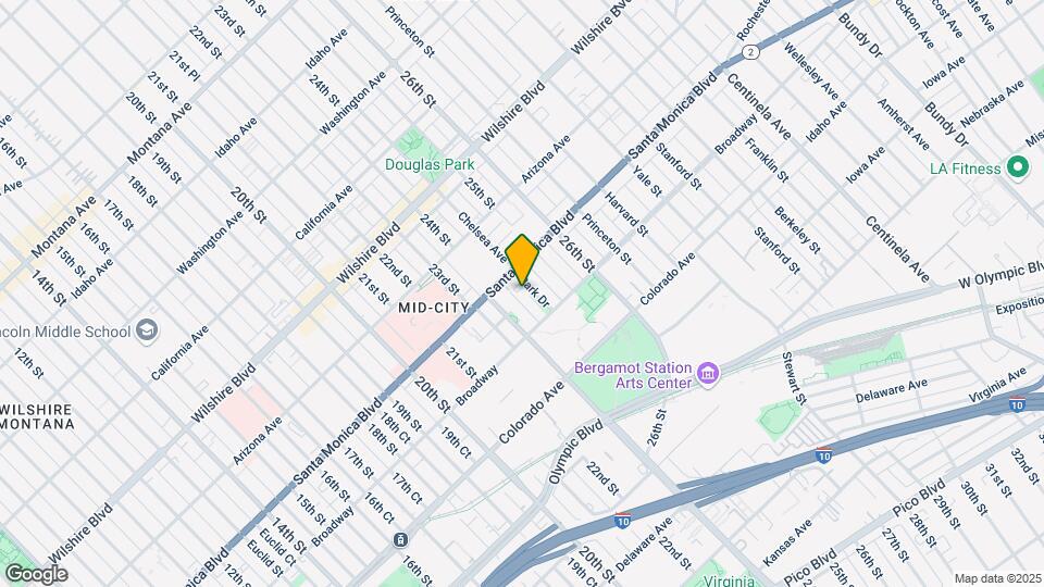 1423 24th St Map and Location Details
