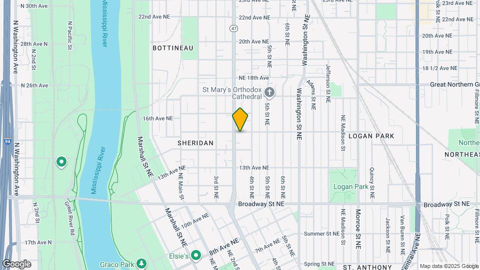 340 15th Ave NE, Unit 2nd floor Mapa y Detalles de la Ubicación