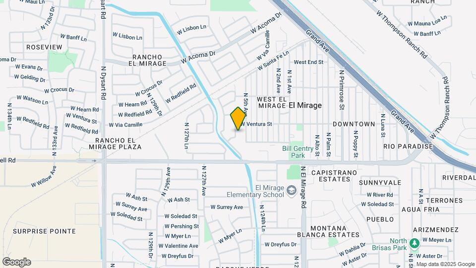 13909 N 125th Dr Map and Location Details
