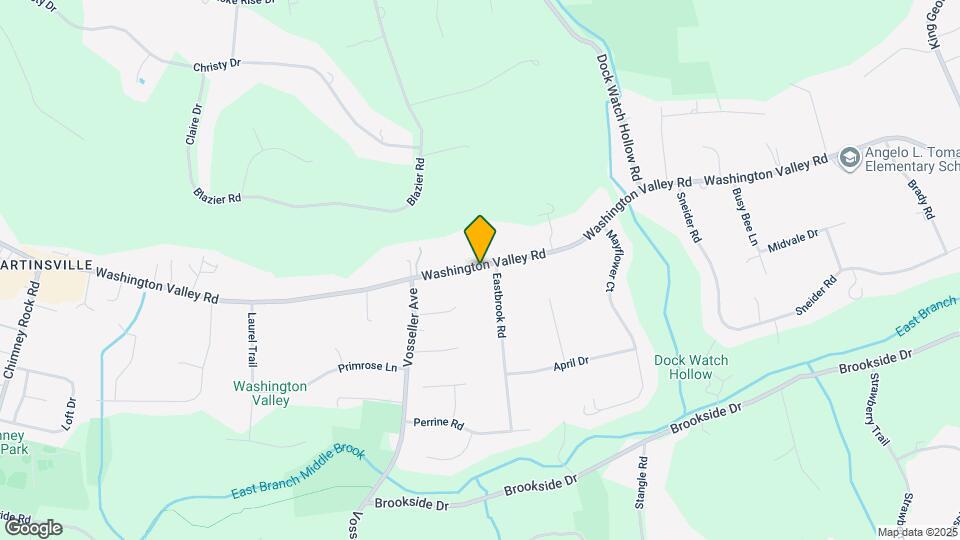 2186 Washington Valley Rd Map and Location Details