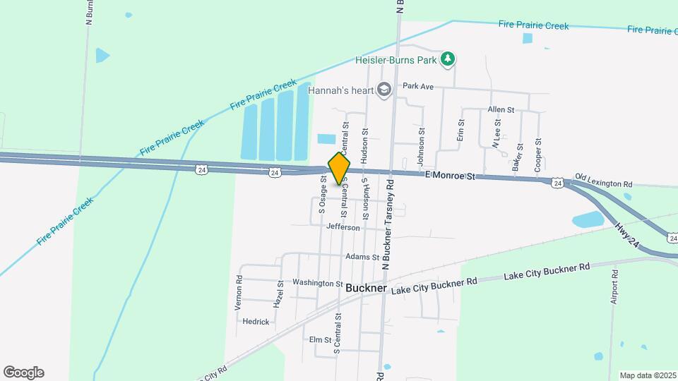 26 S Central St Map and Location Details