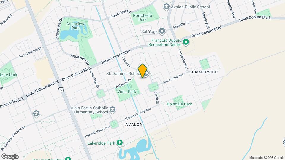 2370 Esprit Dr Map and Location Details