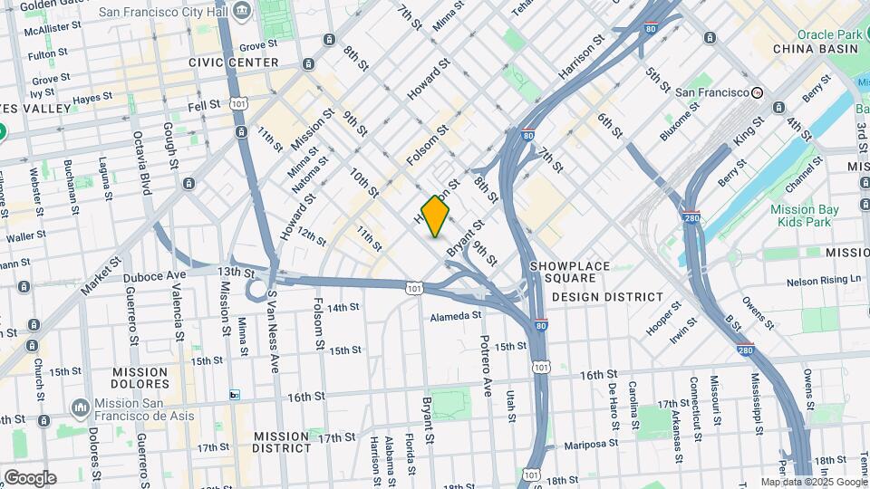 465 10th St Map and Location Details