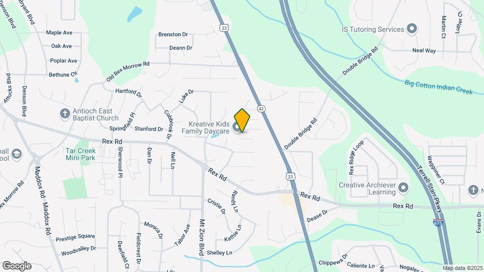 5862 Amerson Ln Map and Location Details