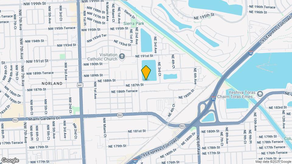 251 NE 187th St Map and Location Details