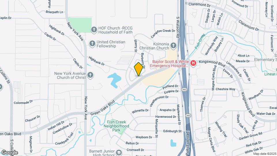2214 Gladstone Dr Map and Location Details
