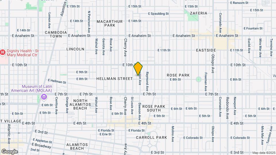 811-821 Dawson Ave Mapa y Detalles de la Ubicación