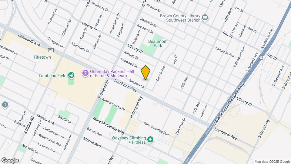 1816 Gross Ave Mapa y Detalles de la Ubicación