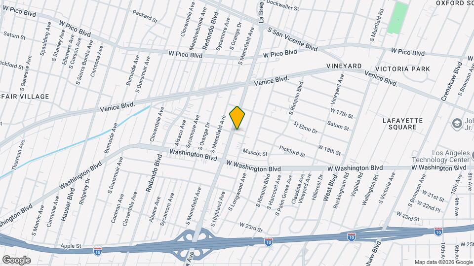 4917 Pickford St Map and Location Details