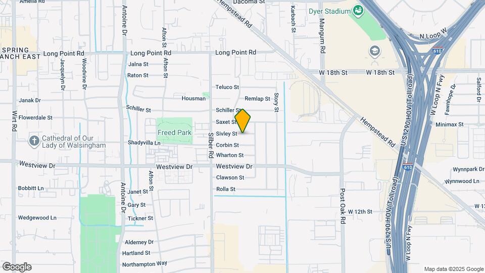 6517 Sivley St Map and Location Details