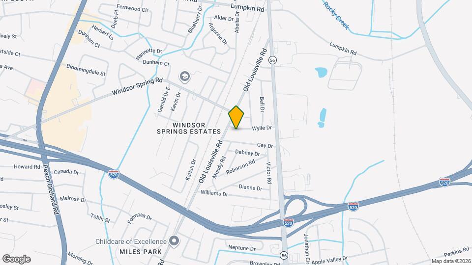 1928 Wylie Dr Map and Location Details