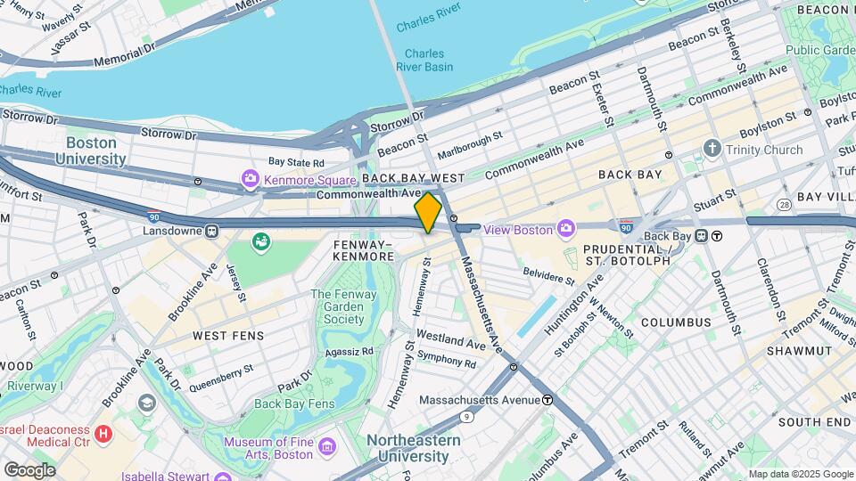 1091 Boylston St, Unit 49 Mapa y Detalles de la Ubicación