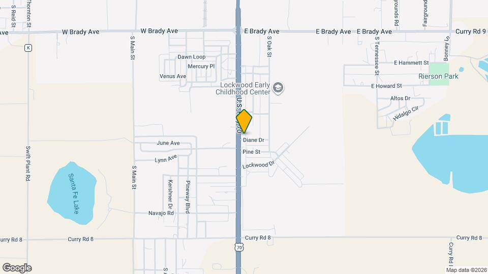 1409 S Prince St Map and Location Details