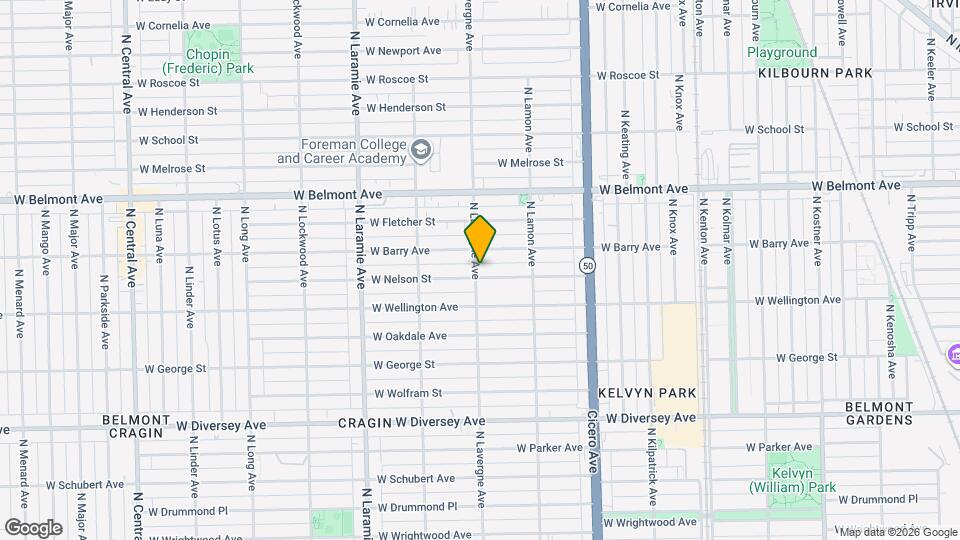 4956 W Nelson St, Unit 1 Map and Location Details