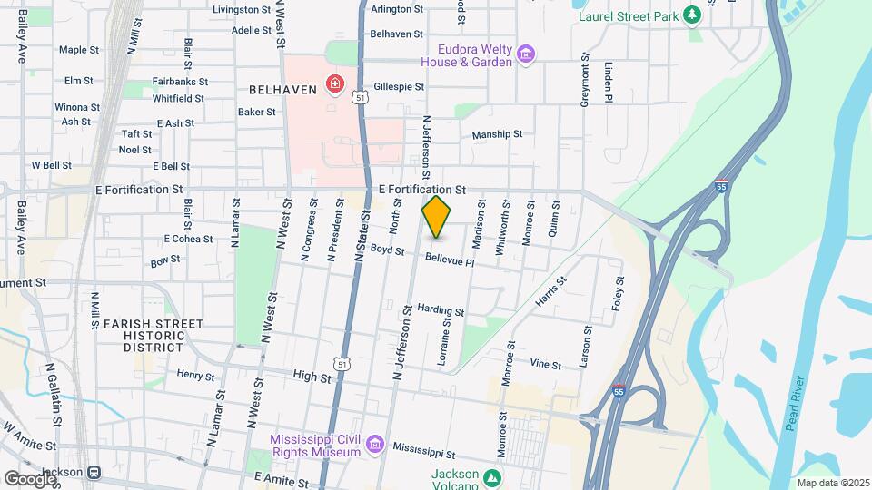 940 Bellevue Pl Mapa y Detalles de la Ubicación