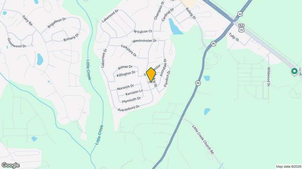 99 Averasboro Dr Mapa y Detalles de la Ubicación