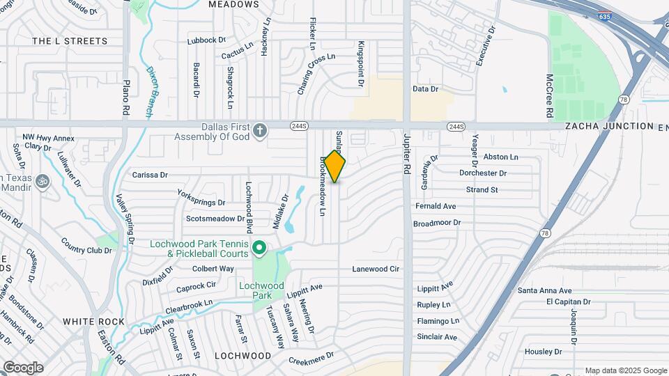 12117 Sunland St Map and Location Details