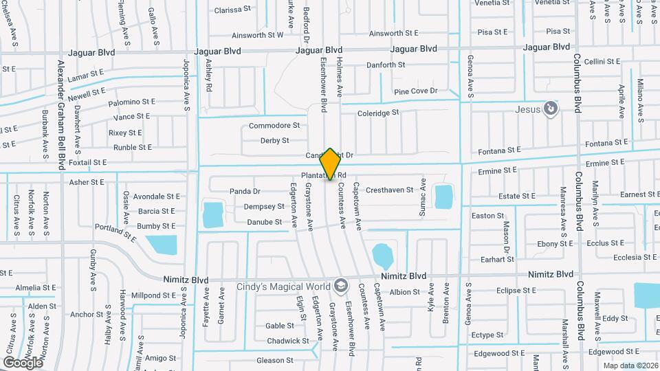 909 Eisenhower Blvd Mapa y Detalles de la Ubicación