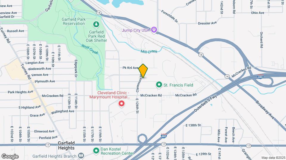 5001 Claremont Blvd Map and Location Details