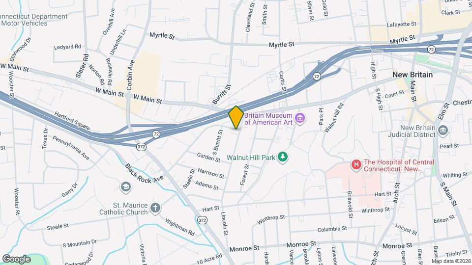 45 Lincoln St, Unit 1st floor - 2 bedroom Map and Location Details