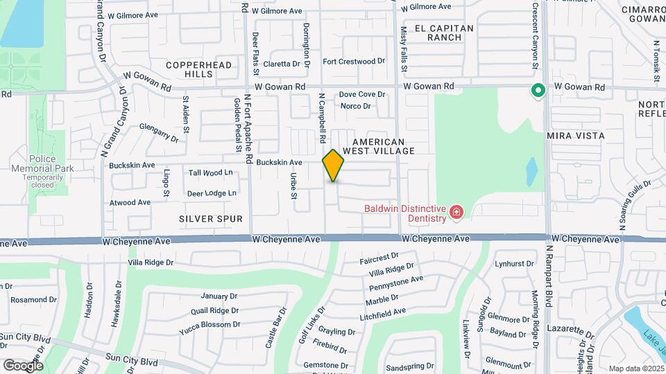 3321 Sabino Canyon St, Unit 132 Map and Location Details