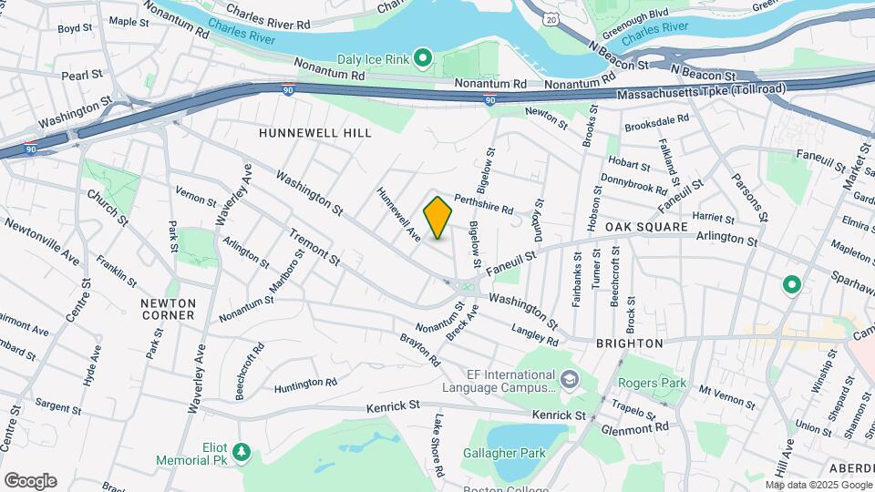 17 Hunnewell Ave, Unit #2 Mapa y Detalles de la Ubicación