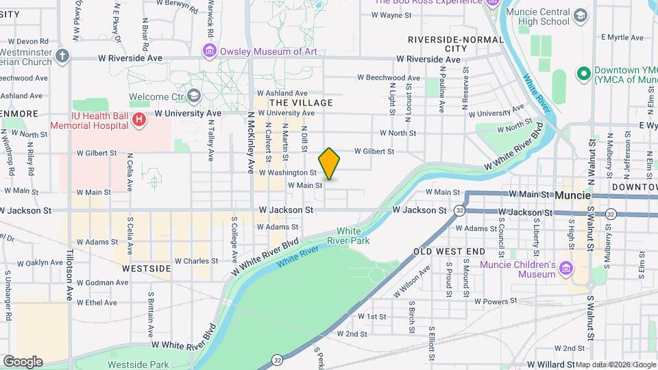 1410 W Main St Map and Location Details