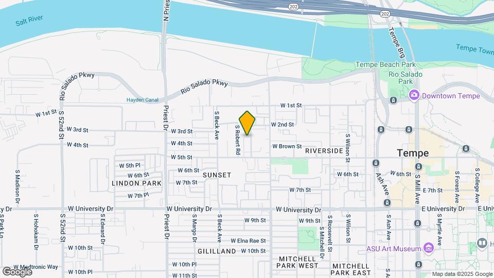 308 S Westfall Ave Map and Location Details