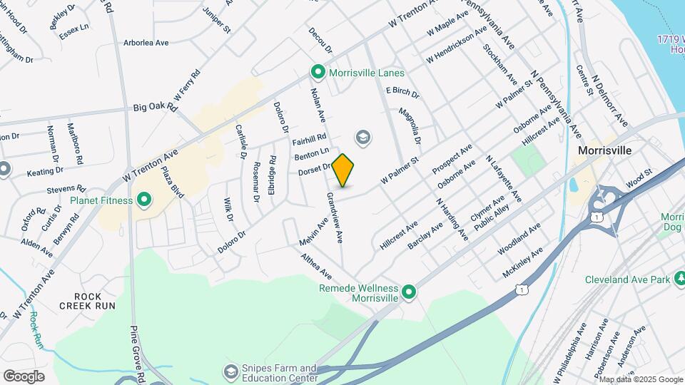 11 Carolina Ave Map and Location Details