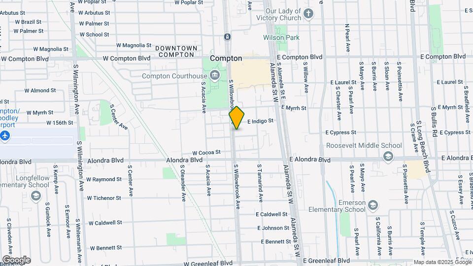 103 E Cypress St Map and Location Details