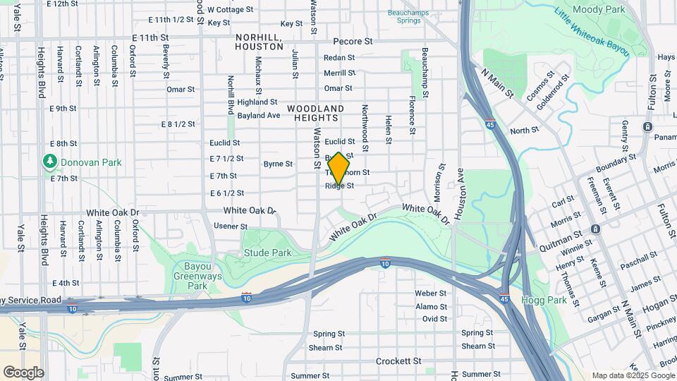 700 Ridge St Map and Location Details