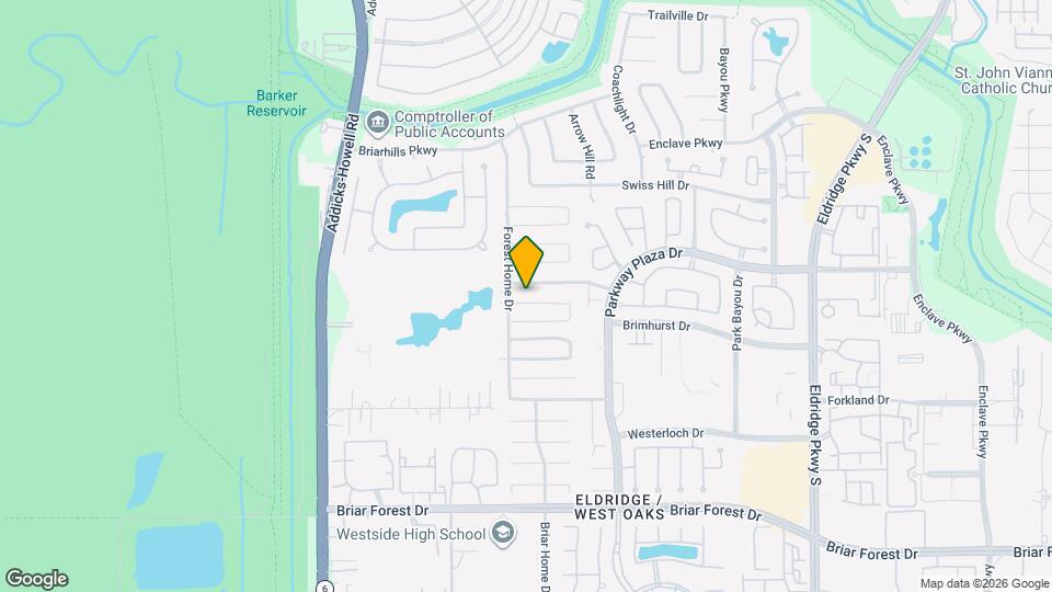 14214 Withersdale Dr Map and Location Details