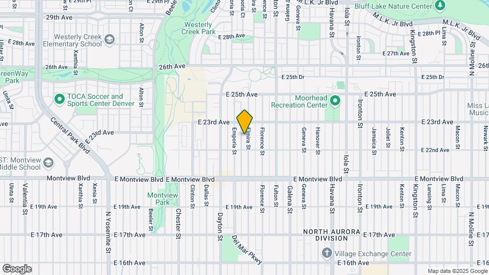 2243 Elmira St Map and Location Details