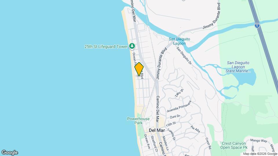 2001 Ocean Front Map and Location Details