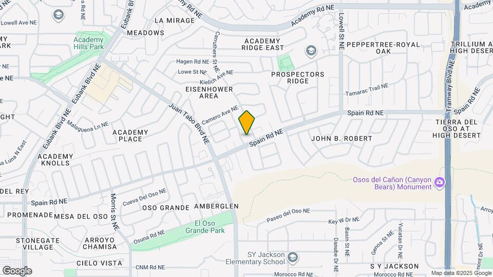 5408 Overlook Dr NE Map and Location Details