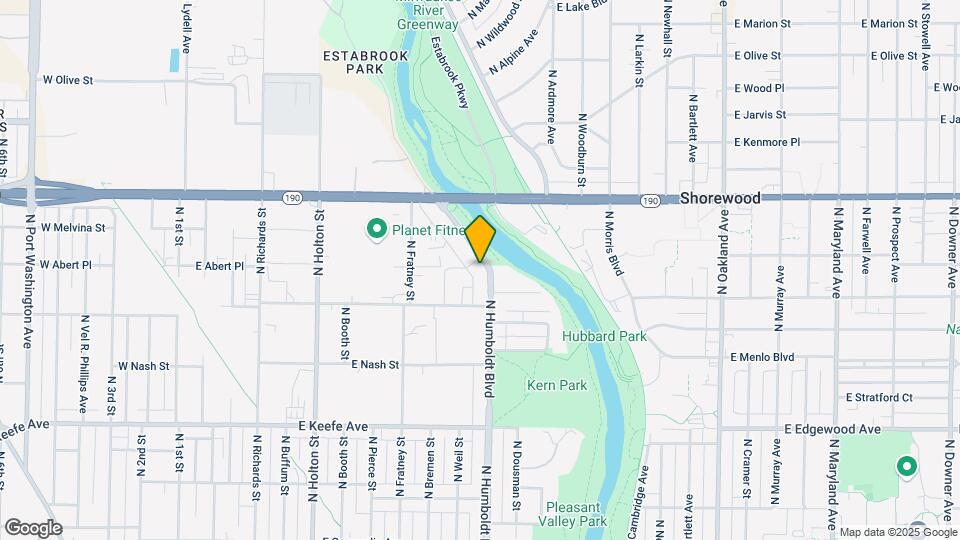 3835 N Humboldt Blvd Map and Location Details