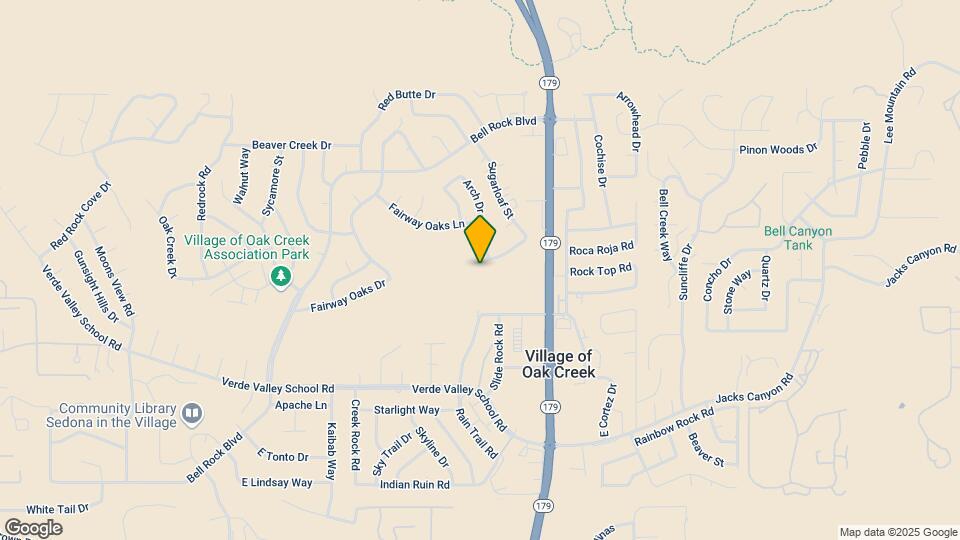 105 Chaparral Dr Map and Location Details