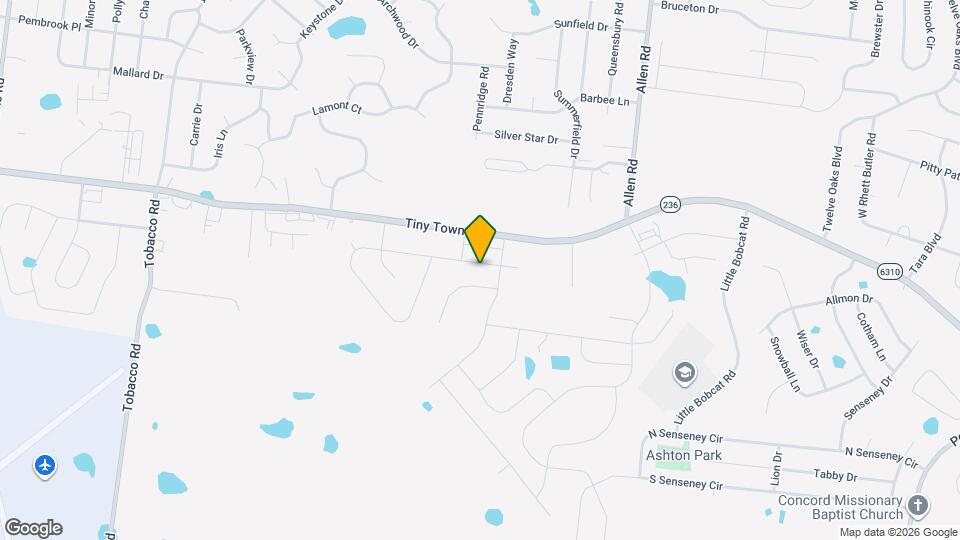 980 Princeton Dr Map and Location Details