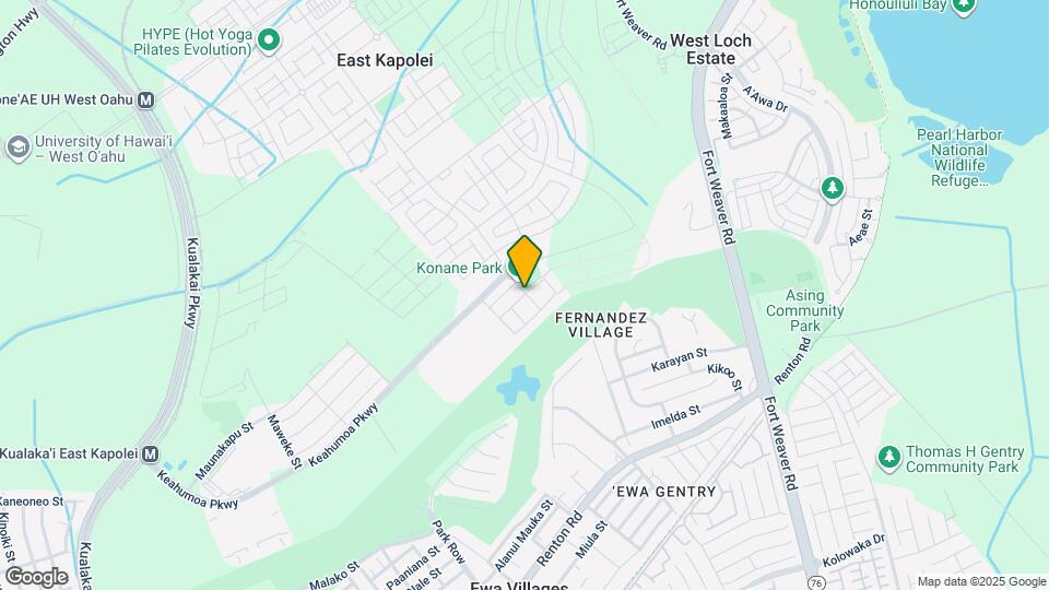 91-1038-1038 Wai'ilikahi St Map and Location Details