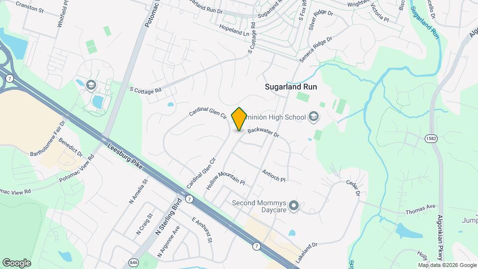 46812 Backwater Dr Map and Location Details