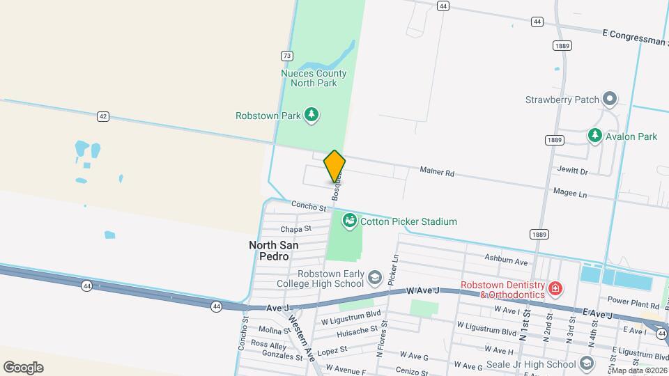 1801 Bosquez St Map and Location Details