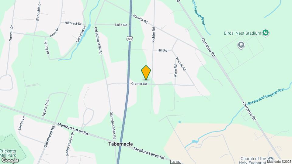 25 Cramer Rd Map and Location Details