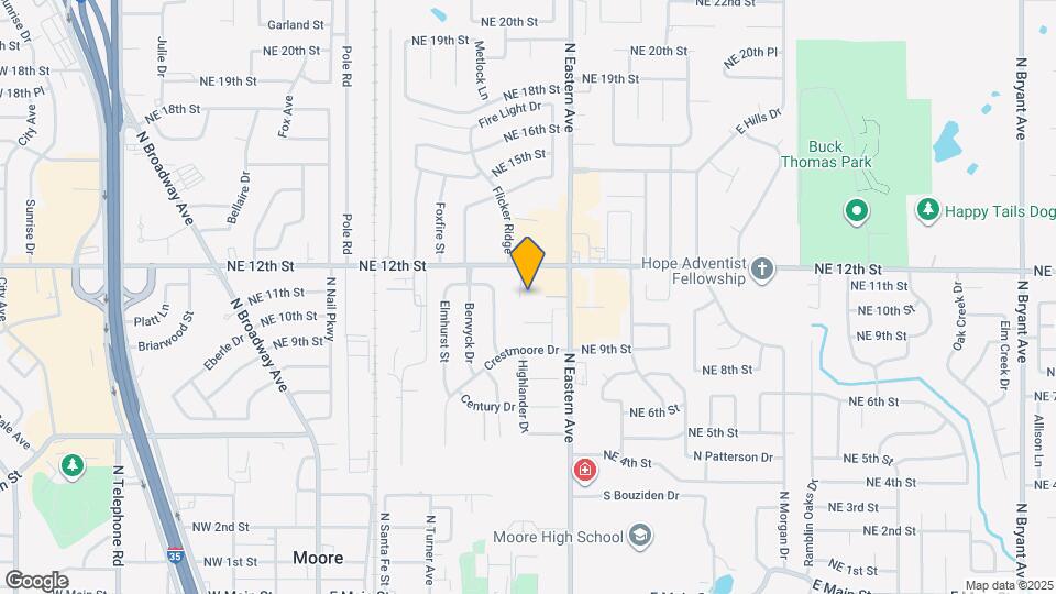 1208 Parkwood Ct Moore, OK Rental Homes and Apartments for Rent