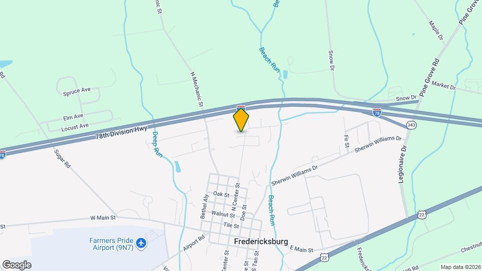 Beach Run Apartments Mapa y Detalles de la Ubicación