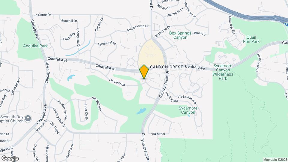 1002 Vía Zapata Map and Location Details