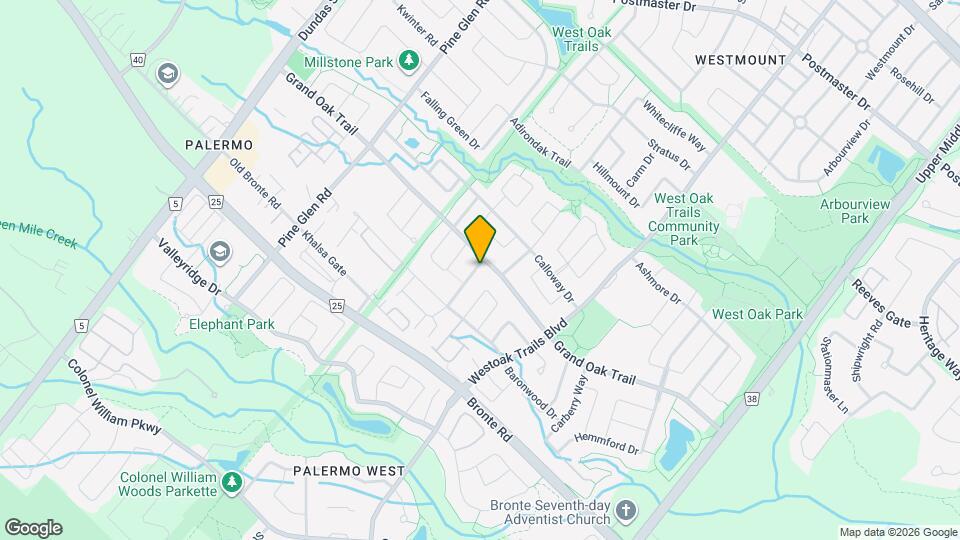 2382 Sequoia Way Map and Location Details