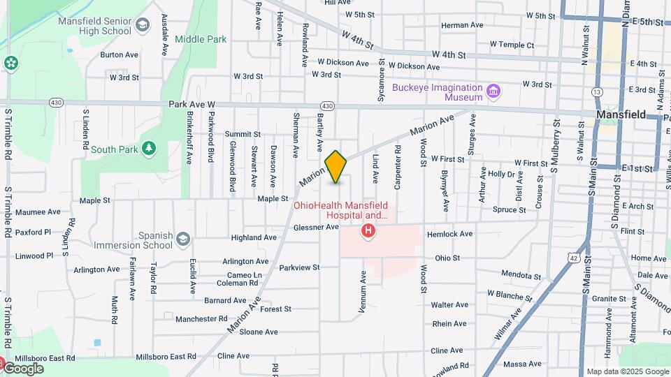 138 Poplar St Mapa y Detalles de la Ubicación