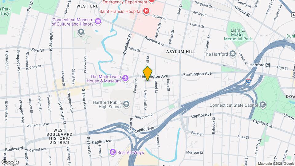 274 S Marshall St Map and Location Details